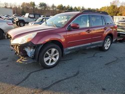 Subaru Outback salvage cars for sale: 2013 Subaru Outback 2.5I Premium