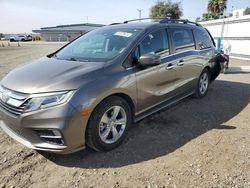 Honda Odyssey ex salvage cars for sale: 2018 Honda Odyssey EX