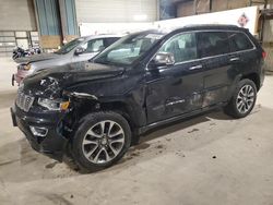 Jeep salvage cars for sale: 2017 Jeep Grand Cherokee Overland