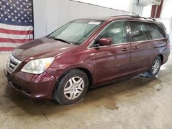 Honda Odyssey exl Vehiculos salvage en venta: 2007 Honda Odyssey EXL