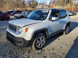 Jeep Renegade salvage cars for sale: 2015 Jeep Renegade Limited