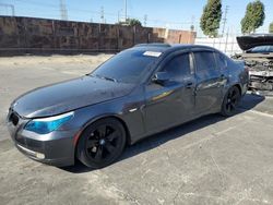 BMW 528 i salvage cars for sale: 2010 BMW 528 I