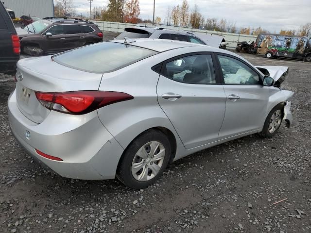 2016 Hyundai Elantra SE