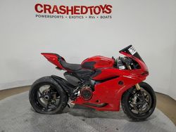 Ducati salvage cars for sale: 2017 Ducati Superbike 1299 Panigale