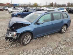 Volkswagen Golf salvage cars for sale: 2017 Volkswagen Golf Sportwagen S