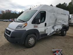 Dodge Promaster 2500 2500 High salvage cars for sale: 2022 Dodge RAM Promaster 2500 2500 High