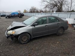 Toyota Vehiculos salvage en venta: 2005 Toyota Corolla CE