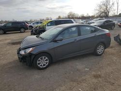 Salvage cars for sale from Copart London, ON: 2013 Hyundai Accent GLS