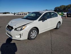 Subaru Impreza salvage cars for sale: 2013 Subaru Impreza