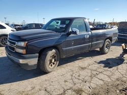 Salvage cars for sale from Copart Indianapolis, IN: 2007 Chevrolet Silverado C1500 Classic