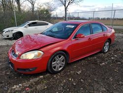 Chevrolet salvage cars for sale: 2010 Chevrolet Impala LT