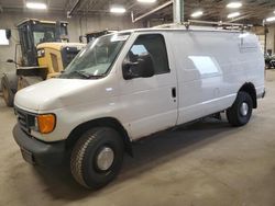 Salvage cars for sale from Copart Blaine, MN: 2006 Ford Econoline E250 Van