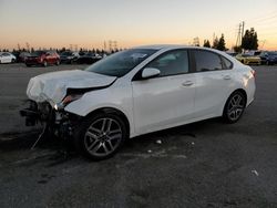 KIA salvage cars for sale: 2019 KIA Forte GT Line