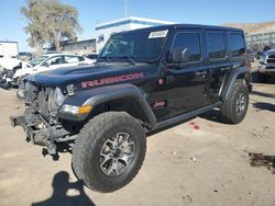 Jeep Wrangler salvage cars for sale: 2022 Jeep Wrangler Unlimited Rubicon