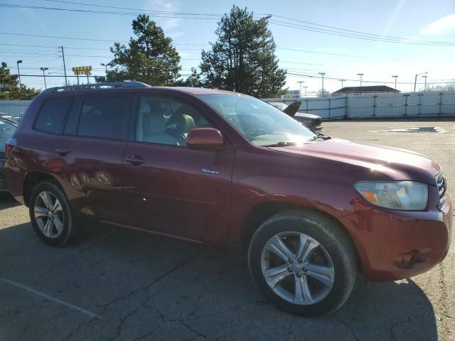 2008 Toyota Highlander Sport