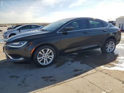 Chrysler 200 salvage cars for sale: 2016 Chrysler 200 Limited