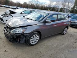 Nissan salvage cars for sale: 2017 Nissan Sentra S