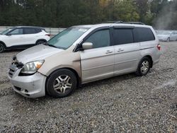 Honda Odyssey exl salvage cars for sale: 2007 Honda Odyssey EXL