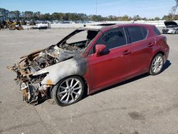 Salvage cars for sale from Copart Dunn, NC: 2012 Lexus CT 200