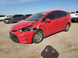 Toyota salvage cars for sale: 2017 Toyota Prius V