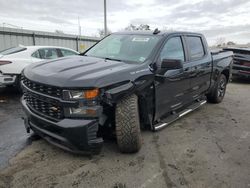 Chevrolet Silverado k1500 Custom salvage cars for sale: 2021 Chevrolet Silverado K1500 Custom