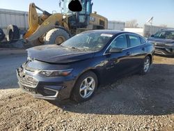 Chevrolet Malibu salvage cars for sale: 2018 Chevrolet Malibu LS