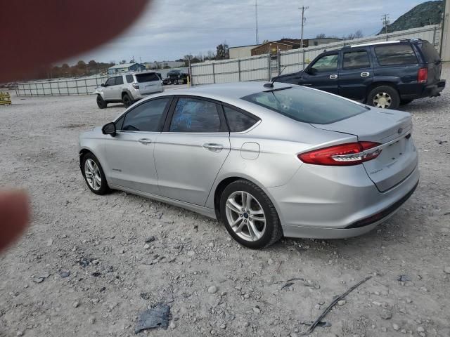 2018 Ford Fusion SE Hybrid