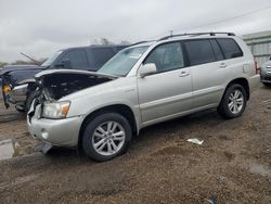 Toyota Highlander salvage cars for sale: 2006 Toyota Highlander Hybrid