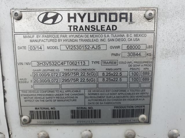 2015 Hyundai 53FT Trailer