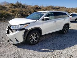 Toyota Highlander salvage cars for sale: 2019 Toyota Highlander LE