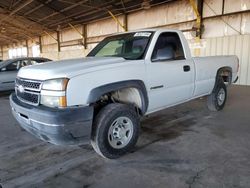 Chevrolet salvage cars for sale: 2006 Chevrolet Silverado C2500 Heavy Duty