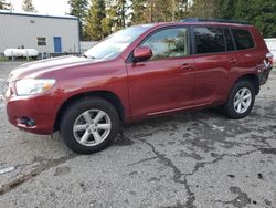 Toyota Highlander salvage cars for sale: 2008 Toyota Highlander