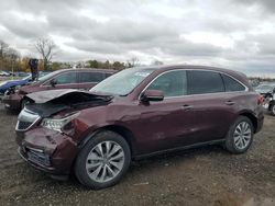 Acura salvage cars for sale: 2015 Acura MDX Technology