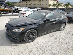 Infiniti q50 salvage cars for sale: 2015 Infiniti Q50 Base