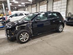 Volkswagen Golf salvage cars for sale: 2017 Volkswagen Golf S