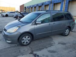 Toyota Sienna xle salvage cars for sale: 2005 Toyota Sienna XLE