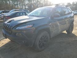 Jeep salvage cars for sale: 2015 Jeep Cherokee Trailhawk