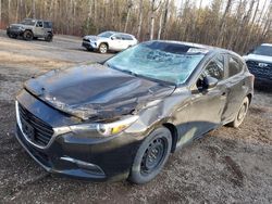 Mazda salvage cars for sale: 2018 Mazda 3 Touring