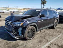 Volkswagen Atlas Vehiculos salvage en venta: 2022 Volkswagen Atlas Cross Sport SE