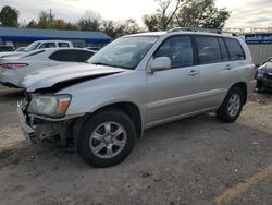 Toyota Highlander salvage cars for sale: 2007 Toyota Highlander Sport