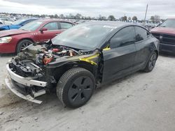 Tesla Model 3 salvage cars for sale: 2021 Tesla Model 3