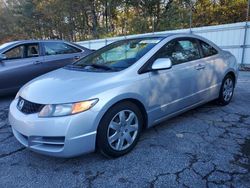 Honda Civic salvage cars for sale: 2010 Honda Civic LX