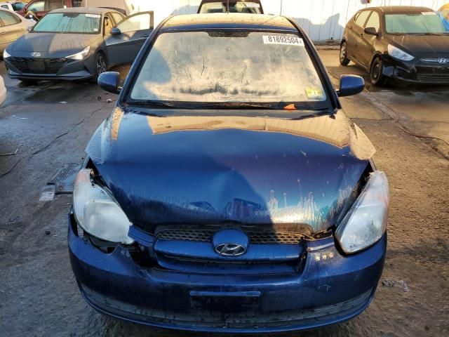 2010 Hyundai Accent Blue