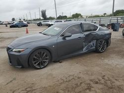 Lexus salvage cars for sale: 2021 Lexus IS 350 F Sport