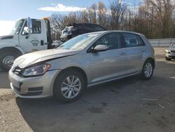 Volkswagen Golf salvage cars for sale: 2016 Volkswagen Golf S/SE