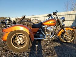 Salvage motorcycles for sale at Assonet, MA auction: 2015 Harley-Davidson Flrt Free Wheeler
