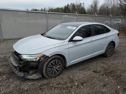 Volkswagen salvage cars for sale: 2019 Volkswagen Jetta SEL