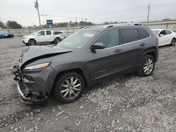 Jeep salvage cars for sale: 2016 Jeep Cherokee Limited