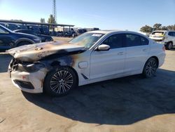 BMW 5 Series salvage cars for sale: 2018 BMW 530E