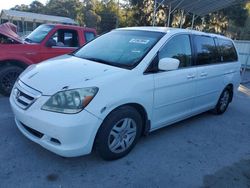 Honda Odyssey ex salvage cars for sale: 2006 Honda Odyssey EX